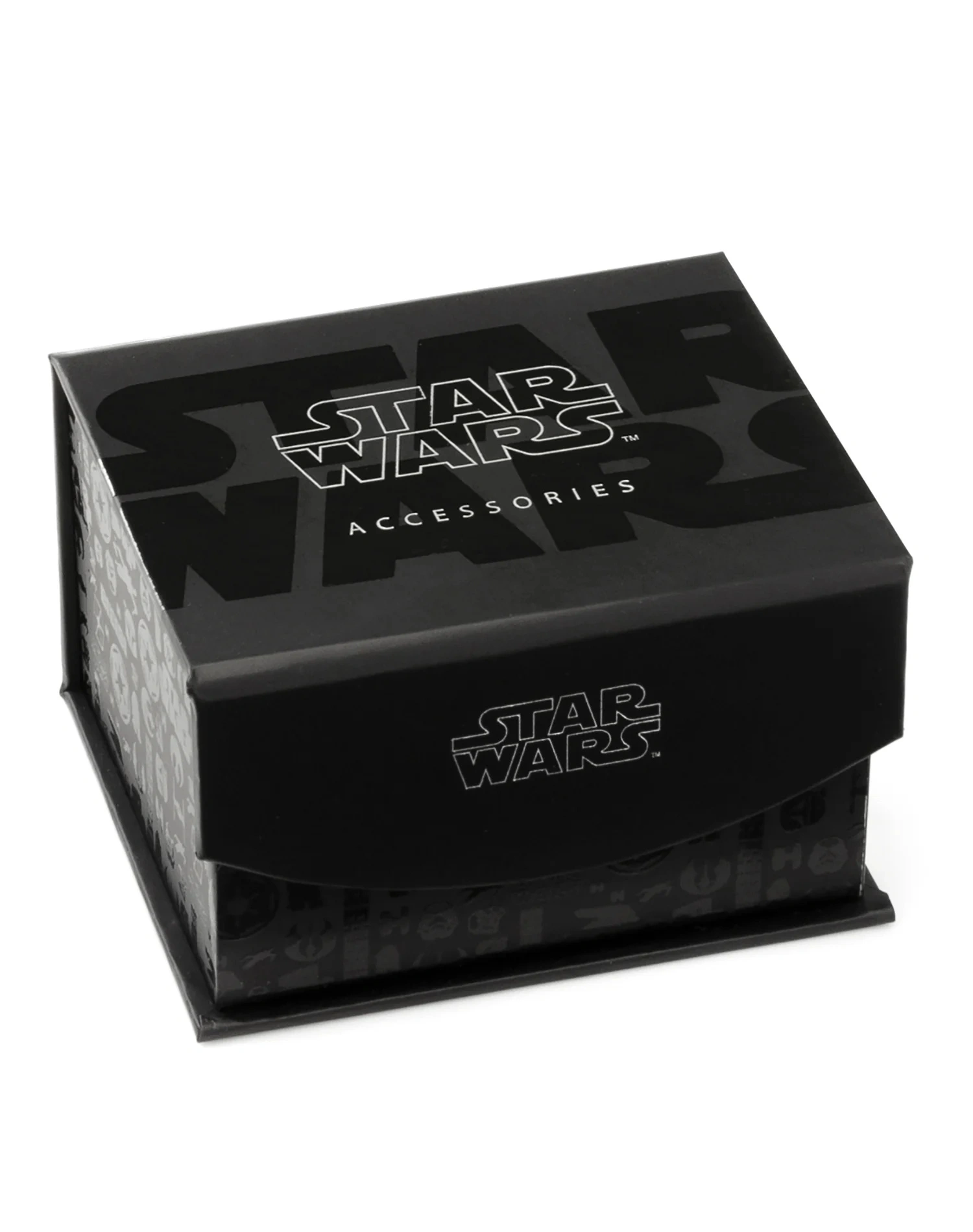 Gemelli Darth Vader Nero Satinato 3D: La Forza è con Te, Sempre!