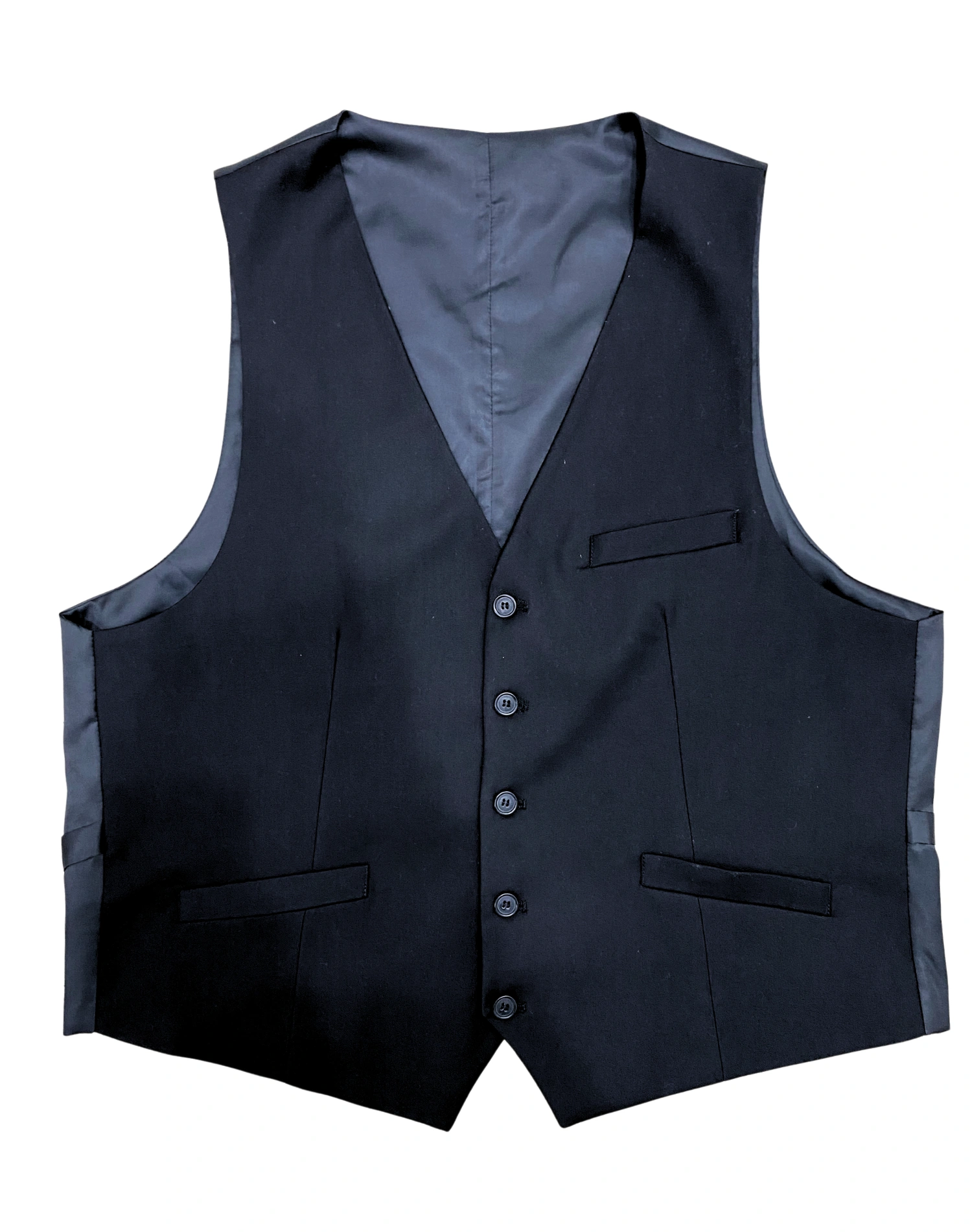 Profile Performance Stretch Vest Nero: Eleganza atletica per un look dinamico e confortevole.